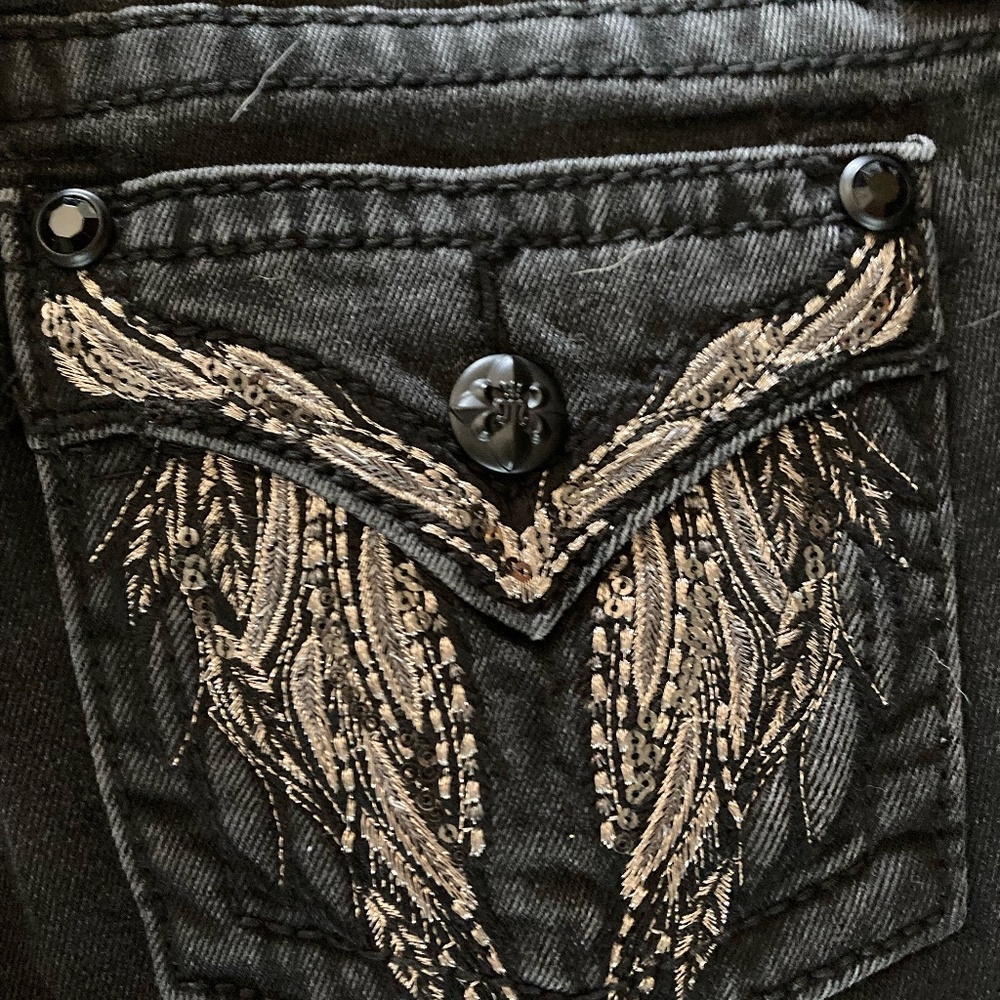 Miss Me Low Rise Ankle Skinny